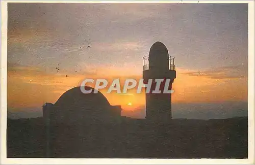 Moderne Karte Jerusalem Sunrise on Coenaculum Mount Zion