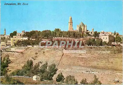 Cartes postales moderne Jerusalem Mt Zion