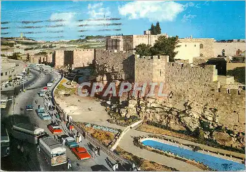 Cartes postales moderne Jerusalem View of Jerusalem Walls from the North