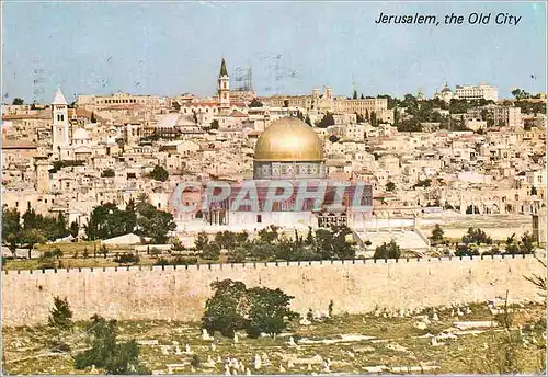 Moderne Karte Jerusalem the Old City