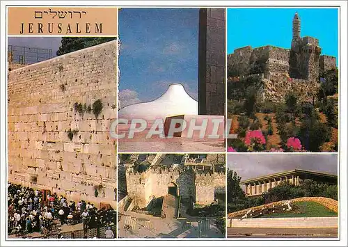 Moderne Karte Jerusalem