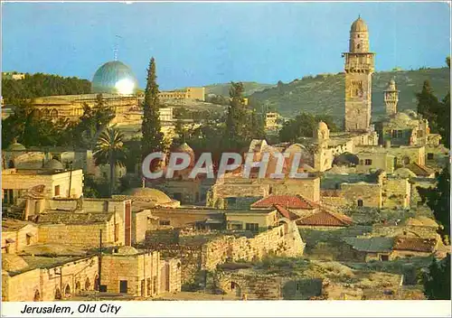 Moderne Karte Jerusalem Old City