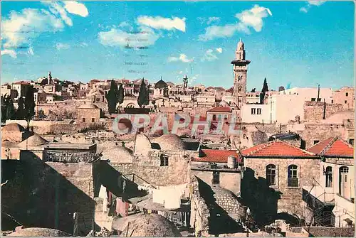 Cartes postales moderne Jerusalem View of part of the Old City