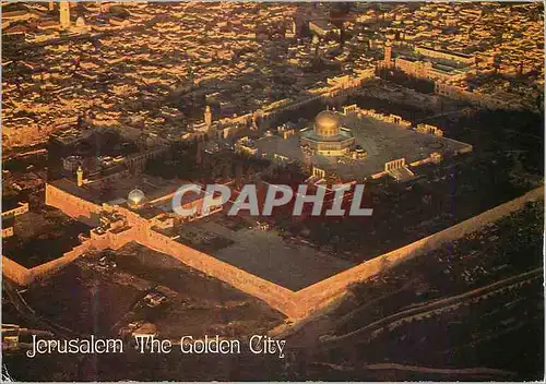 Cartes postales moderne Jerusalem The Golden City