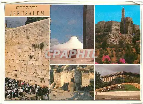 Moderne Karte Jerusalem