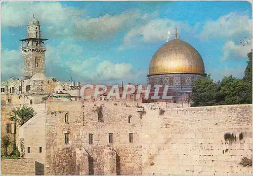 Cartes postales moderne Jerusalem La Mur des La Mentations