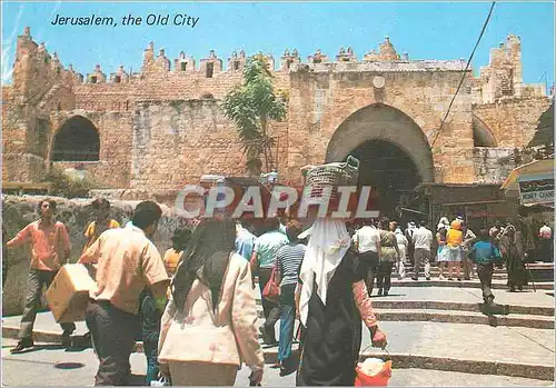 Moderne Karte Jerusalem The Old City