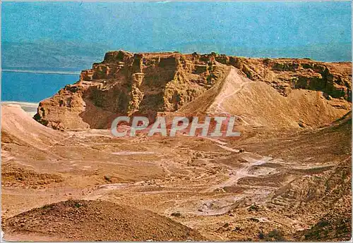 Moderne Karte Massada and the Dead Sea