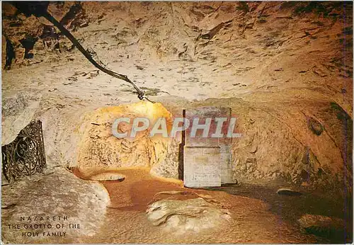 Cartes postales moderne Nazareth The Grotto of the Holy Family