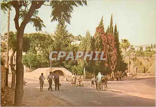 Moderne Karte Nazareth Mary's Well