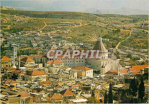 Moderne Karte Nazareth Vue Partielle