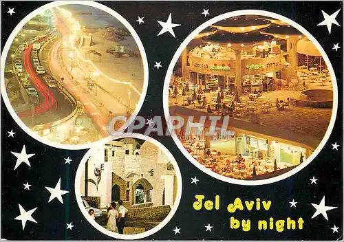 Cartes postales moderne Tel Aviv by Night