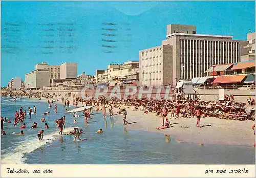 Moderne Karte Tel Aviv sea side