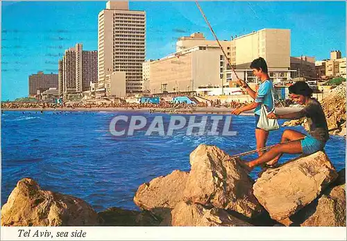 Cartes postales moderne Tel Aviv sea side Peche