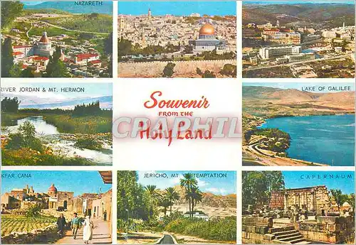 Cartes postales moderne Israel Holy Land