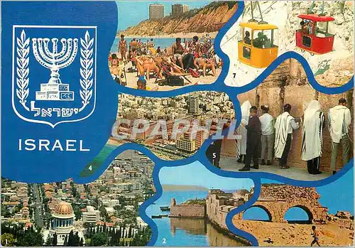 Cartes postales moderne Israel
