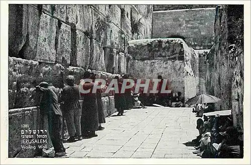 Cartes postales moderne Jerusalem Wailing Wall