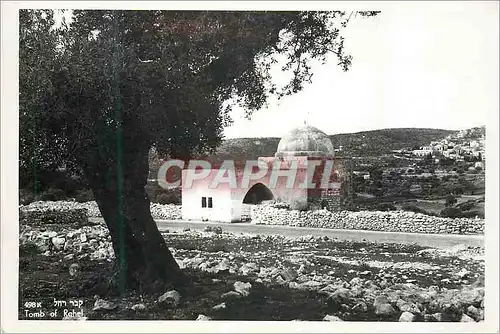 Moderne Karte Tomb of Rahel