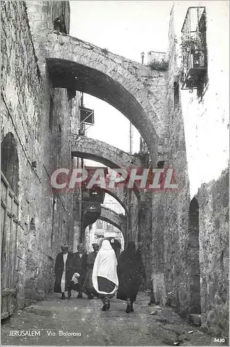 Cartes postales moderne Jerusalem Via Dolorosa