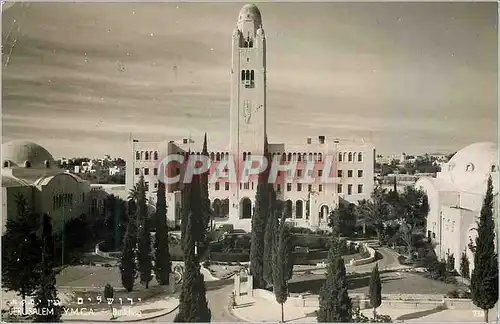 Moderne Karte Jerusalem Ymca Building