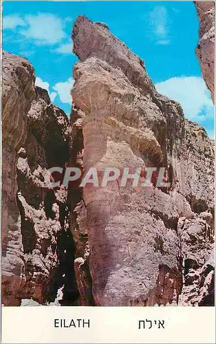 Cartes postales moderne Eilath King Solomons Pillars