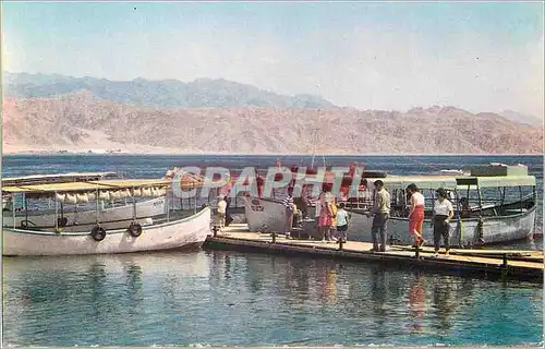 Cartes postales moderne Eilath Trip on the Red Sea Bateaux