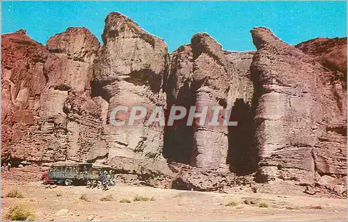 Moderne Karte King Salomon's Mines Near Eilat