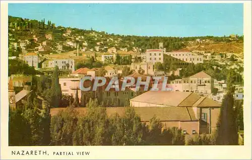Moderne Karte Nazareth Partial View