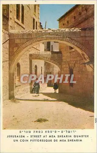 Cartes postales moderne Jerusalem Street at Mea Shearim Quarter