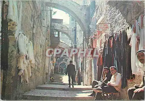 Cartes postales moderne Jerusalem The Via Dolorosa