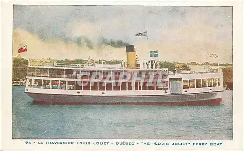 Cartes postales moderne Canada Quebec Le Traversier Louis Joliet Ferry boat Bateau