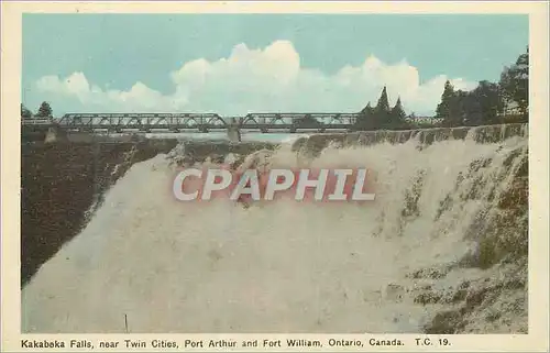 Cartes postales moderne Canada Ontario Kakaboka Falls near Twin Cities