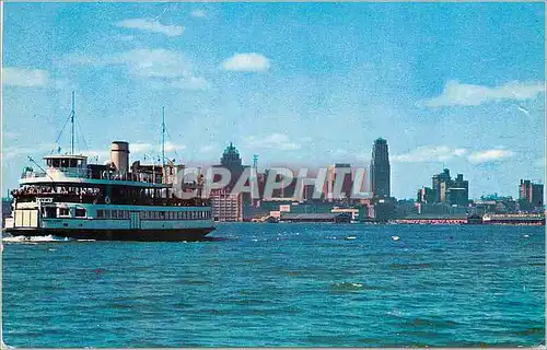 Cartes postales moderne Canada Ontario Toronto Island Ferry and The Toronto Skyline Bateau