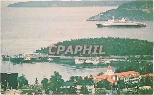 Cartes postales moderne Canada Tadoussac Saguenay Province de Quebec Bateau Paquebot