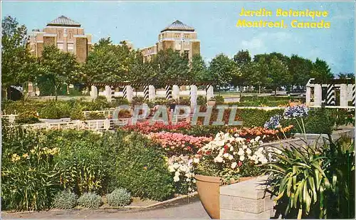 Moderne Karte Canada Montreal Jardin Botanique