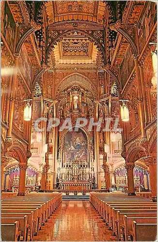 Cartes postales moderne Canada Montreal Quebec Maitre-Autel Eglise Notre-Dame