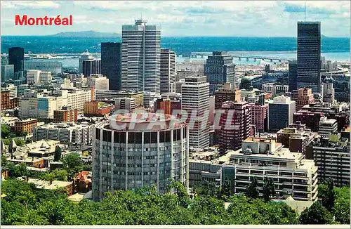 Cartes postales moderne Canada Montreal The City from Mt-Royal Look-Out