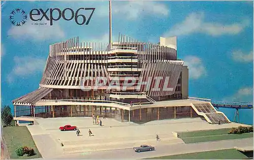 Cartes postales moderne Canada Montreal Le Pavillon de la France Expo 67