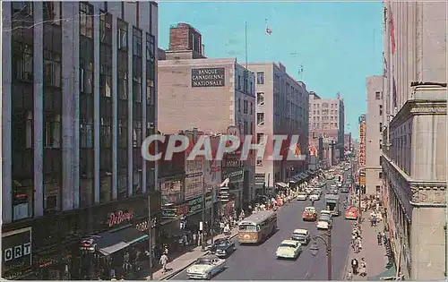 Cartes postales moderne Canada Montreal St Catherine