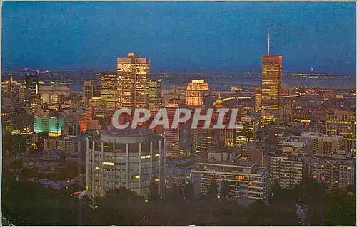 Cartes postales moderne Canada Montreal Quebec Montreal de nuit