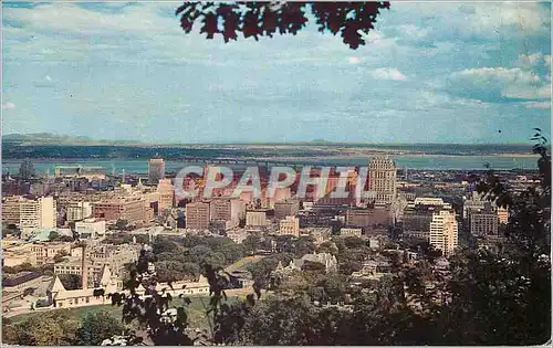 Cartes postales moderne Canada Montreal View of Montreal Vue du quartier des affaires de Montreal