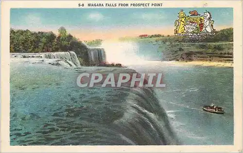 Cartes postales moderne Canada Ontario Niagara Falls from prospect point