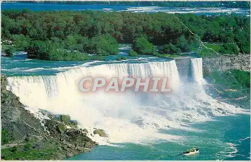 Cartes postales moderne Canada Ontario Niagara Falls A bird's eye view of the American Fall