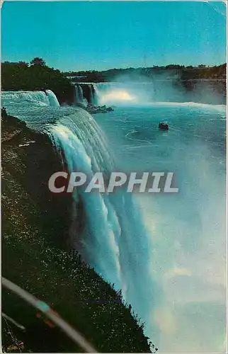 Cartes postales moderne Canada Ontario Niagara Falls American and Horseshoe Falls from Prospect