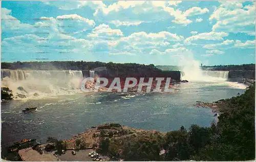 Moderne Karte Canada Ontario Niagara Falls General view