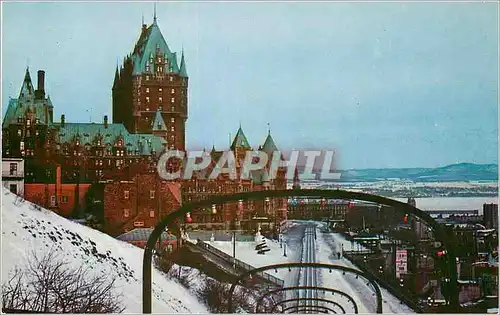 Cartes postales moderne Canada Quebec La glissoire sur la terrase Dufferin