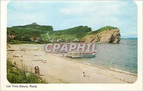 Cartes postales moderne Canada Les Trois-Soeurs Perce