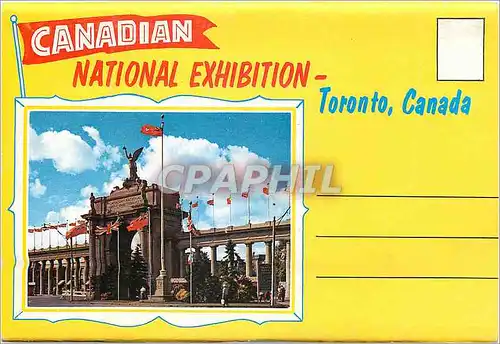 Moderne Karte Canada National Exhibition Toronto