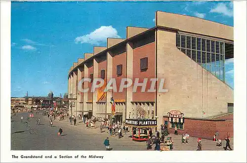 Moderne Karte Canada The Grandstand and a Section of the Midway