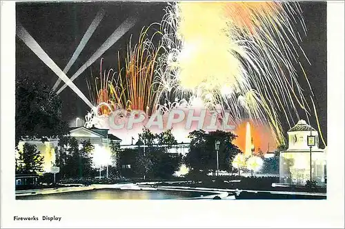 Cartes postales moderne Niagara Fireworks Display Princess Margaret Fountain